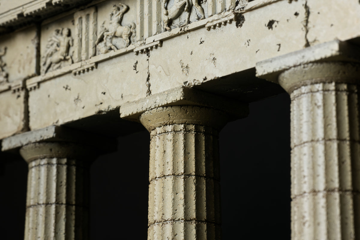 Parthenon West Facade Architectural Sculpture - Athens, Greece