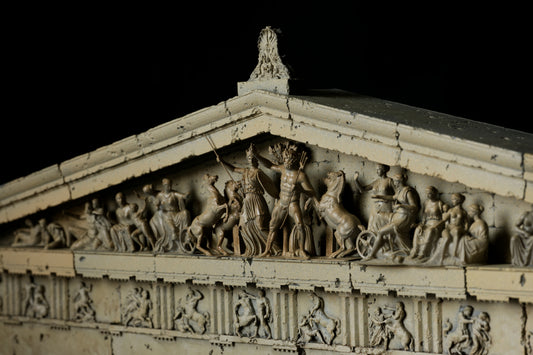 Parthenon West Facade Architectural Sculpture - Athens, Greece