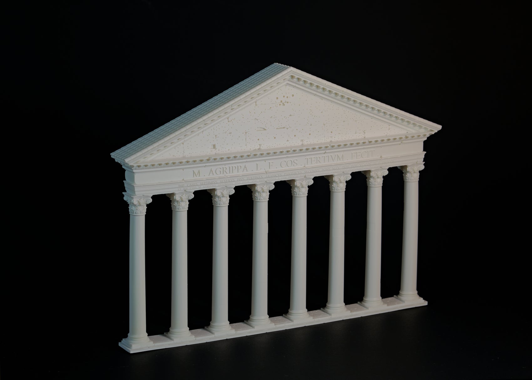 Pantheon Elevation Model - Rome
