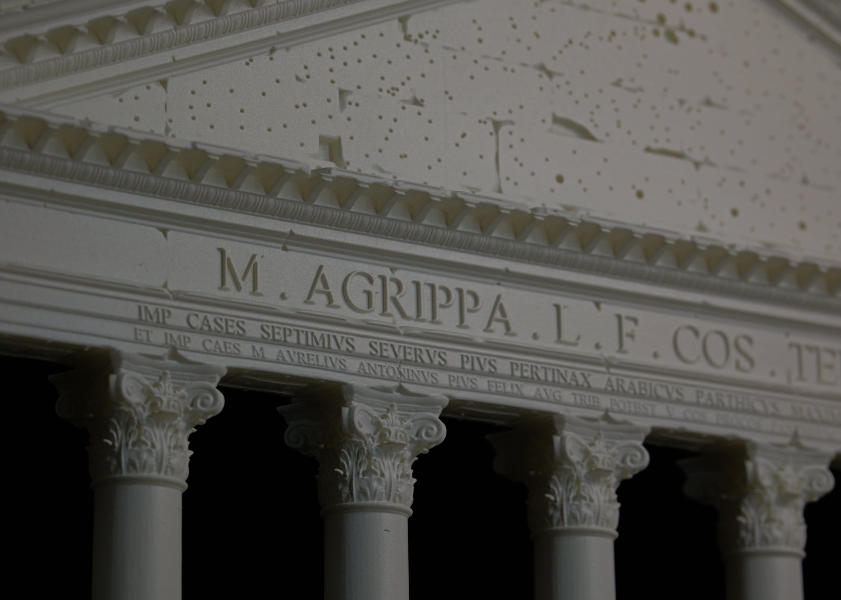Pantheon Elevation Model - Rome