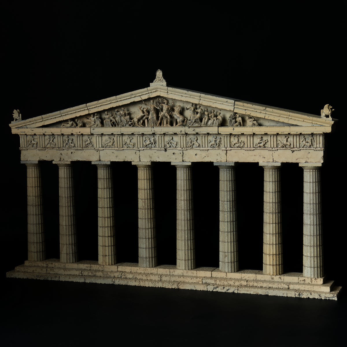 Parthenon West Facade Architectural Sculpture - Athens, Greece